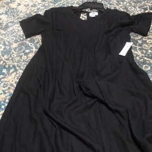 NWT XS old navy black dress